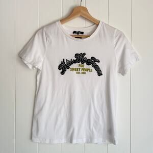 Miss Me Jeans for Sweet People Graphic Tee Sz Small